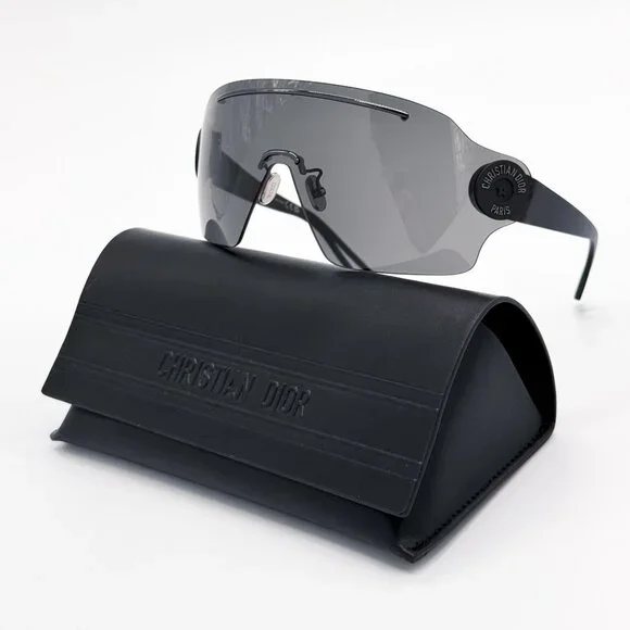 NEW DIOR SUNGLASSES BLACK UNISEX EYEWEAR DIOR DIORPACIFIC M1U 11A0 New Dior DIORPACIFIC M1U 11A0 Matte Black/Smoke 142-0-115  main image 2